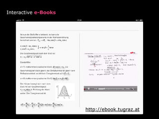 Interactive e-Books
http://ebook.tugraz.at
 