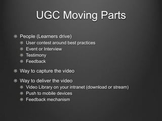 Mobile learning offers AccessibilityAvailabilityAdaptability