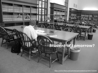 Student of tomorrow?




L3T asissts m-Learning
Martin Ebner, Sandra Schön - mobile Learning 2011     http://www.flickr.com/photos/pennstatelive/4947735540
 