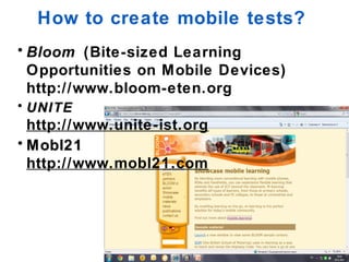 Mobile learning in language classroom | PPT