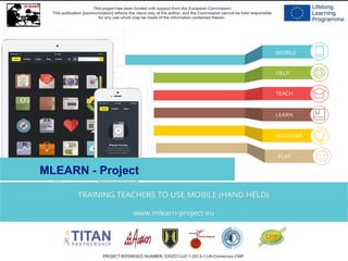 MLEARN - Project
 