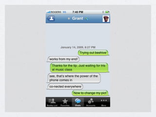 Mobile Learning Presentation May 1, 2009