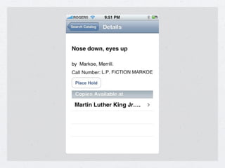 Mobile Learning Presentation May 1, 2009