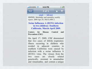 Mobile Learning Presentation May 1, 2009