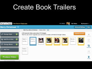Create Book Trailers
 