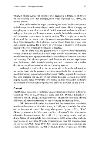 Mobile learning transforming the delivery of education and training | PDF