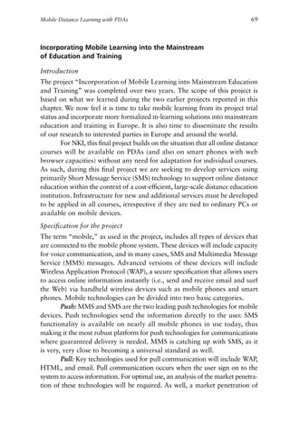 Mobile learning transforming the delivery of education and training | PDF