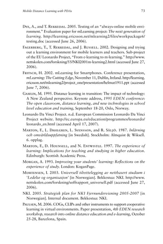 Mobile learning transforming the delivery of education and training | PDF