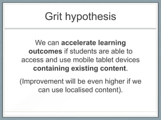 Mobile learning in Cambodia with Grit and KAPE