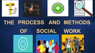 THE PROCESS AND METHODS
OF SOCIAL WORK
 