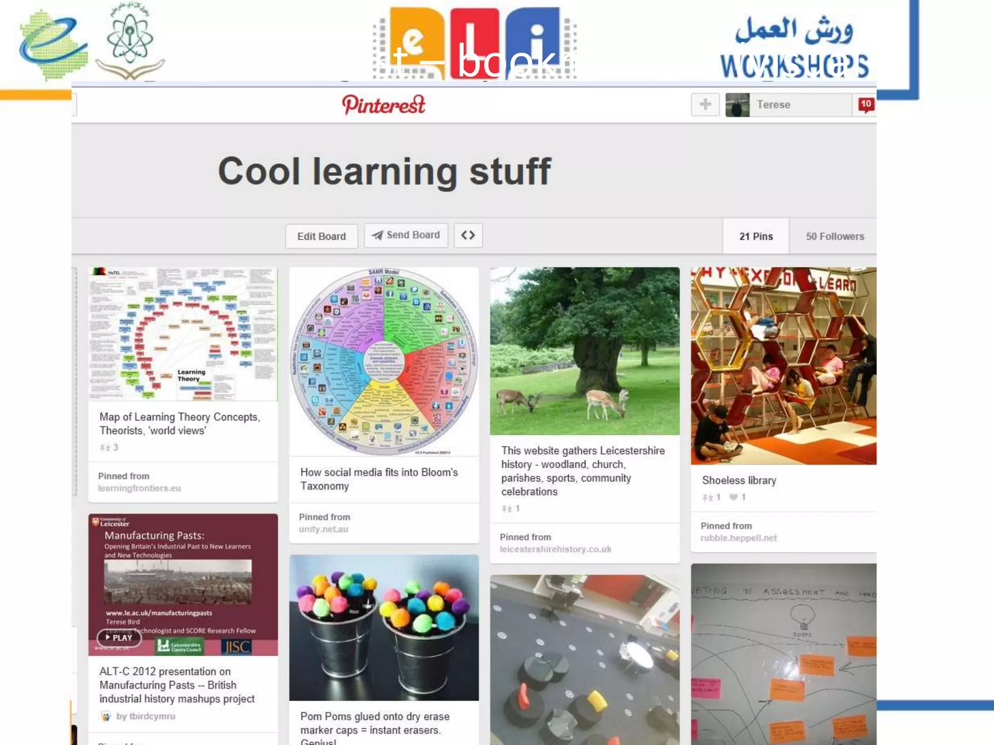 Pinterest – bookmarking (visual)
 