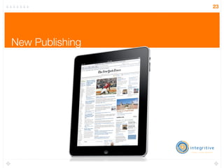 23




New Publishing
 