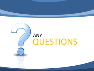ANY
QUESTIONS
 