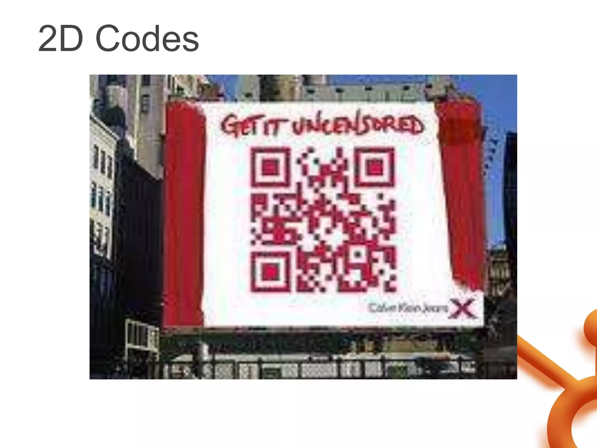 2D Codes
 
