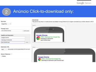 2 Anúncio Click-to-download only:
 