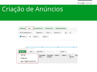 Criação de Anúncios
 
