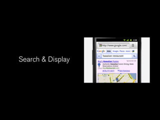 Search & Display
 
