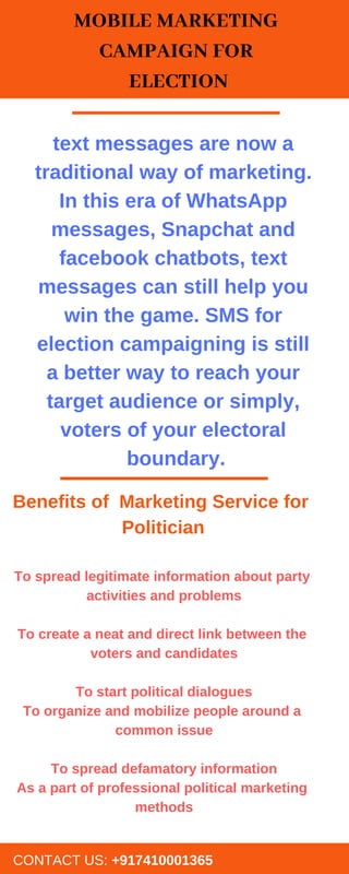 Mobile marketing campaign for election | PDF