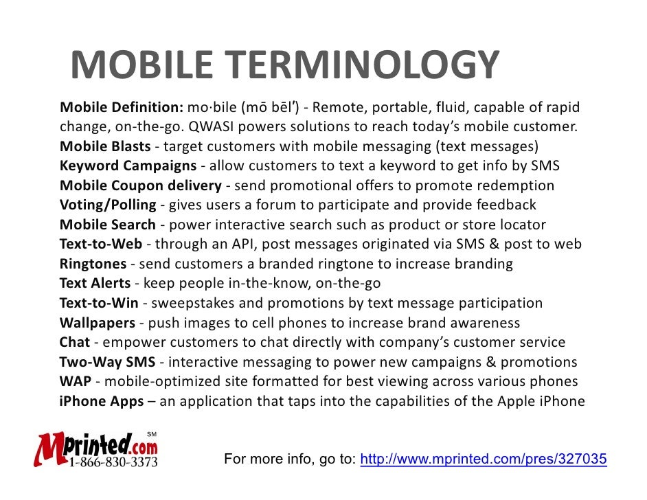 Mobile Marketing The New Channel For Customer Communication
