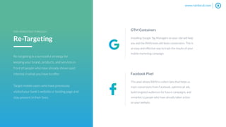 Re-Targeting
www.rainlocal.com
GTM Containers
Facebook Pixel
 