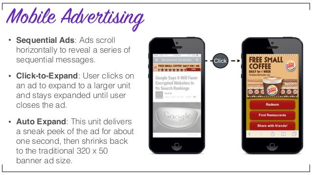 Mobile Advertising Gallery Carousel With