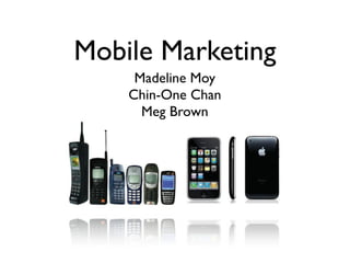 Mobile marketing mcdm