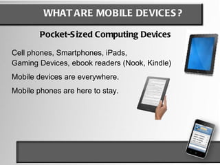 YOU ARE A LOCAL MOBILE MARKETING EXPERT 