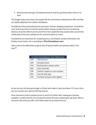 Mobile marketing report | PDF