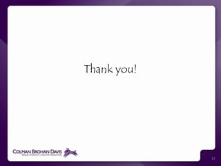 Thank you!13