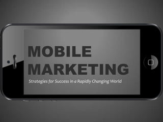 MOBILE
MARKETING
Strategies for Success in a Rapidly Changing World

 