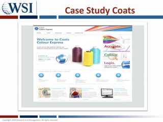 Case Study Coats
 
