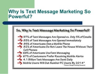Why Is Text Message Marketing So Powerful? 