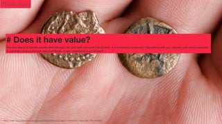 Mobile Apps

# Does it have value?
The first step is to identify exactly what the app’s for, and what you want it to achieve.
Is it to enhance customers’ interactions with you, improve your brand presence, or generate revenue through paid downloads, in-app advertising or purchases?

Photo Credit: http://www.ﬂickr.com/photos/38745062@N02/4158746991/">IronRodArt - Royce Bair ("Star Shooter")

 