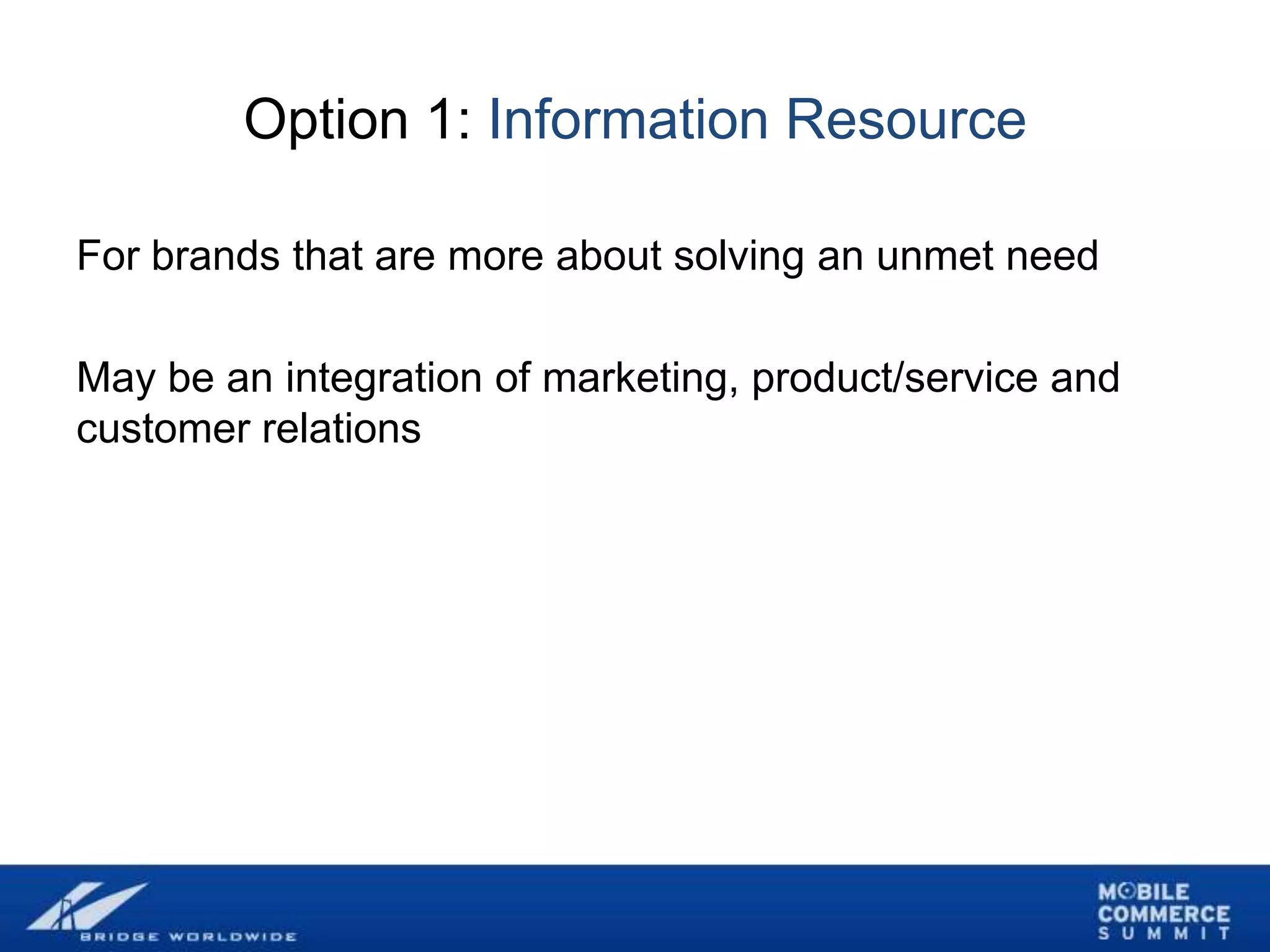 Mobile Marketing Workshop Presentation
