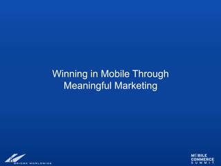 Mobile Marketing Workshop Presentation