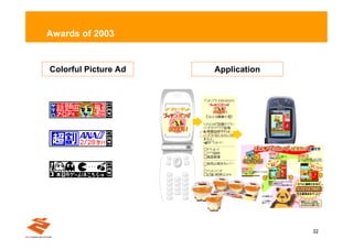 Awards of 2003


Colorful Picture Ad   Application




                                    32
 