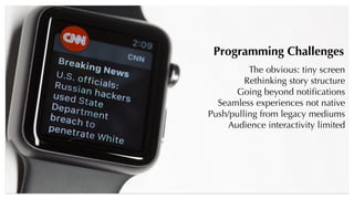 Mobile Me: Programming for Wearables