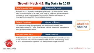 Growth Hack 4.2: Big Data in 2015
 