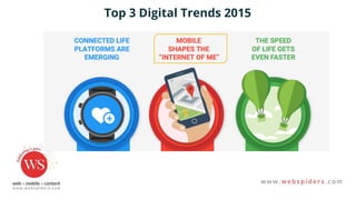 Top 3 Digital Trends 2015
 