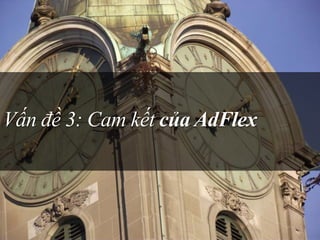 Vấn đề 3: Cam kết của AdFlex
 