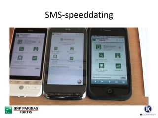 Mobile Banking by BNP Paribas Fortis and K Company