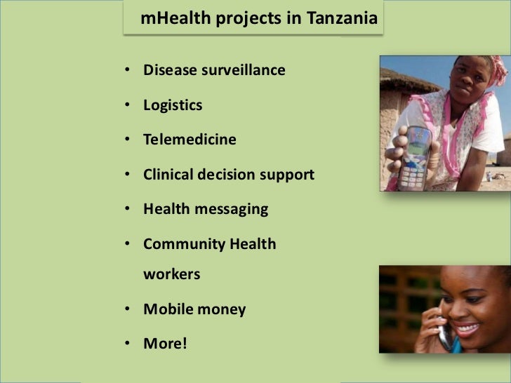 system enrollment e-id tanzania Tanzania, Overview Mobile of in Marcos R. mHealth Mzeru:
