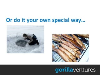 Or do it your own special way…
 