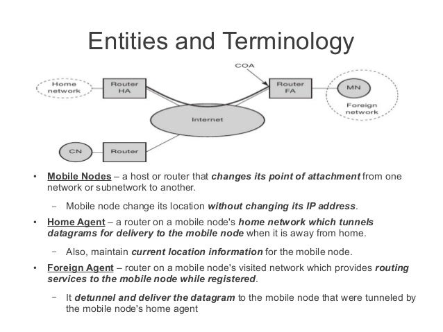 Mobile Network Layer