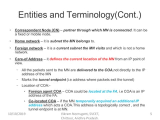 Mobile network layer | PDF | Computer Networking | Computing