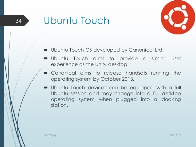 Mobile Phone Operating System Ppt