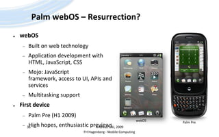 Mobile Operating Systems | PPTX