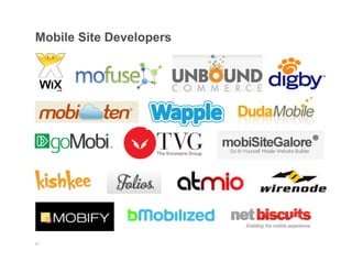 Mobile Site Developers




47
 