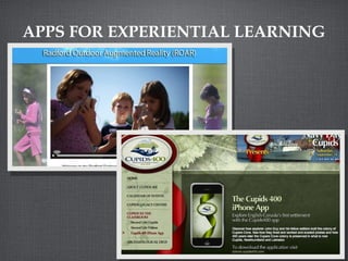 APPS FOR EXPERIENTIAL LEARNING 
