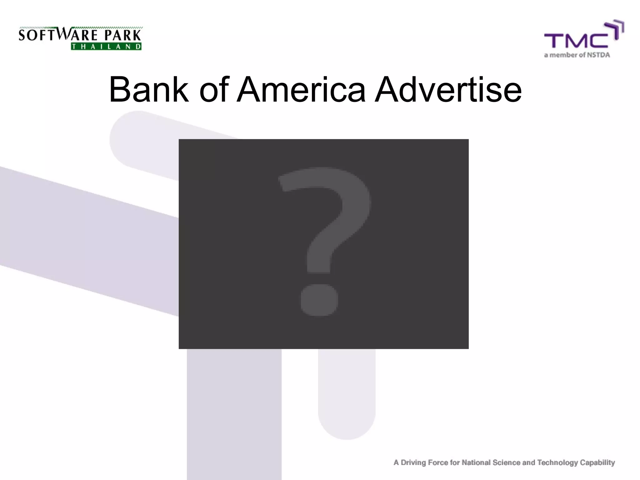 Bank of America Advertise
 